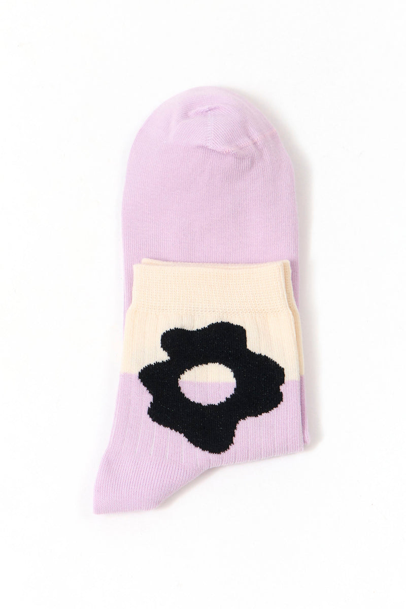 MELES SOCKS LILAC
