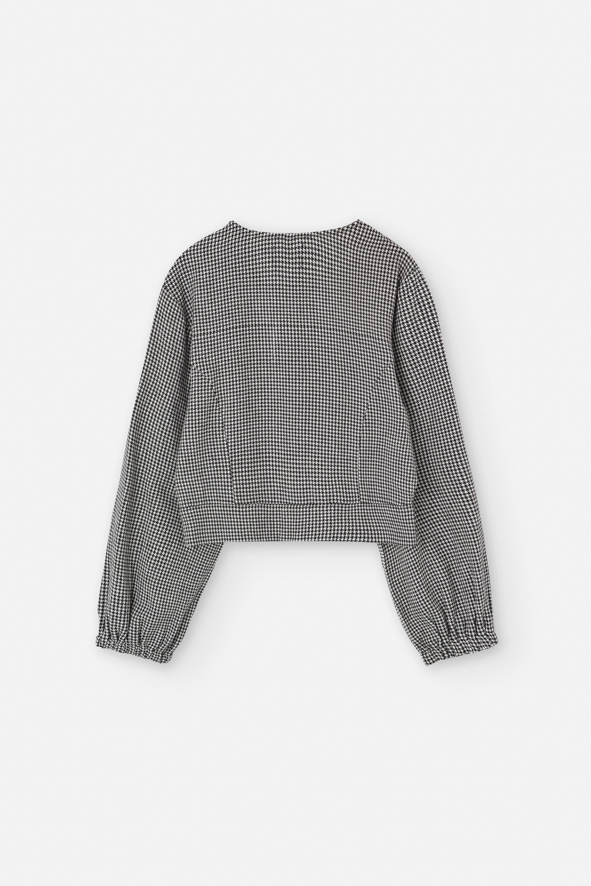 RIALTO BLOUSE HOUNDSTOOTH