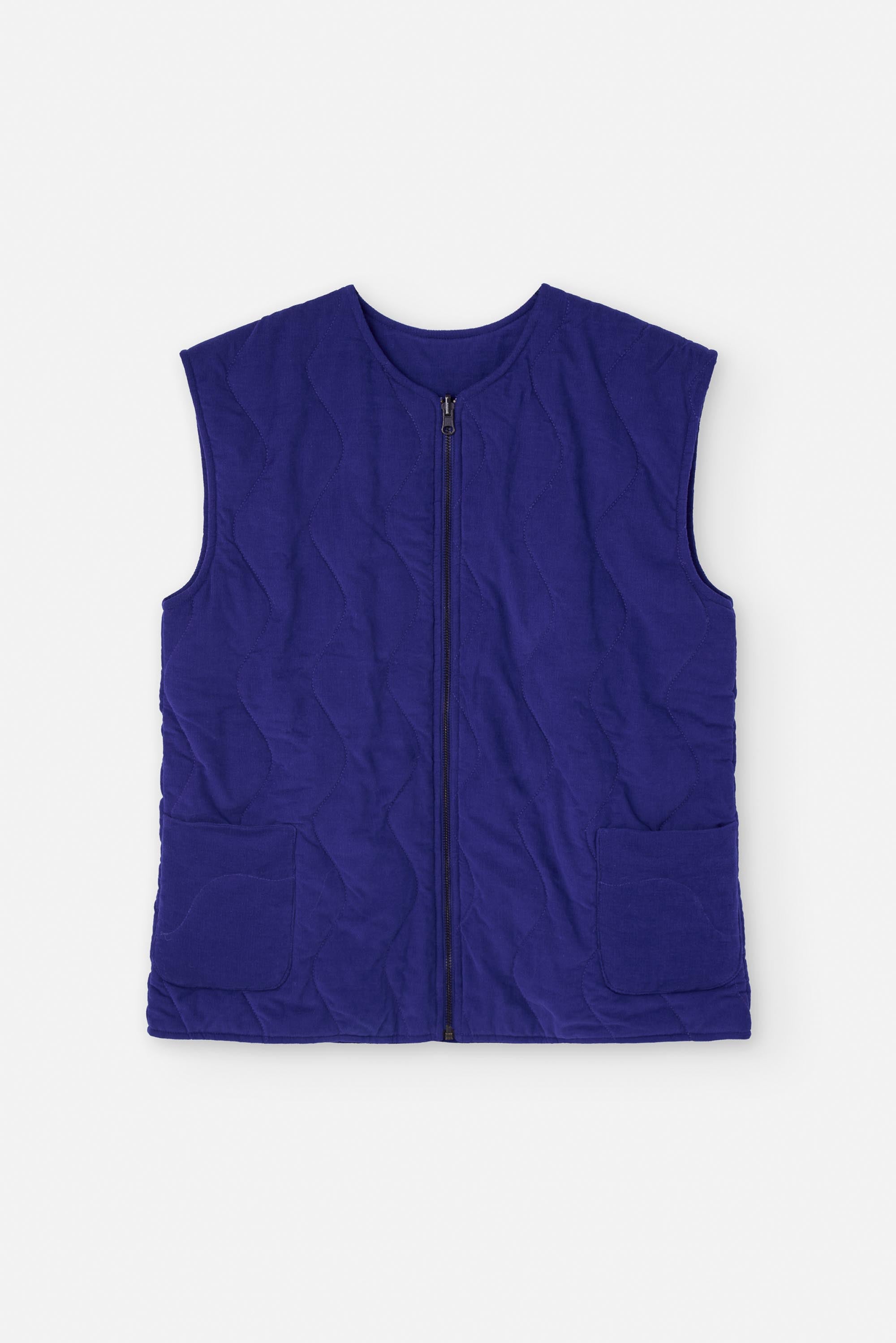 DAVIE VEST CORD ROYAL BLUE