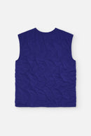 DAVIE VEST CORD ROYAL BLUE