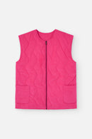 DAVIE VEST CORD PINK