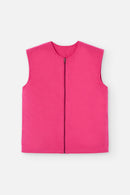 DAVIE VEST CORD PINK
