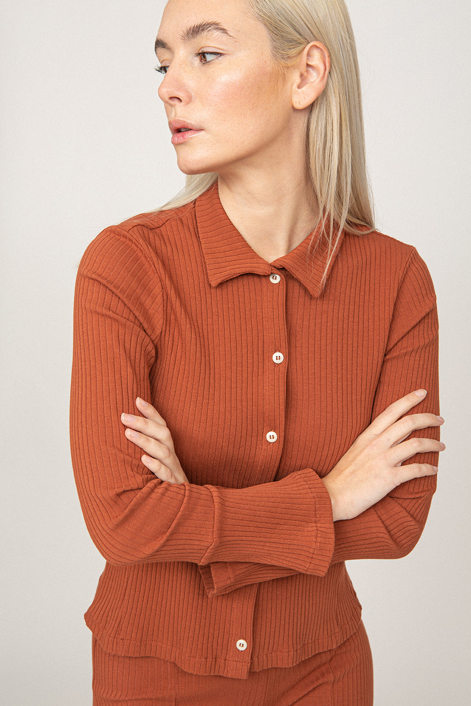 OZA CARDIGAN CINNAMON