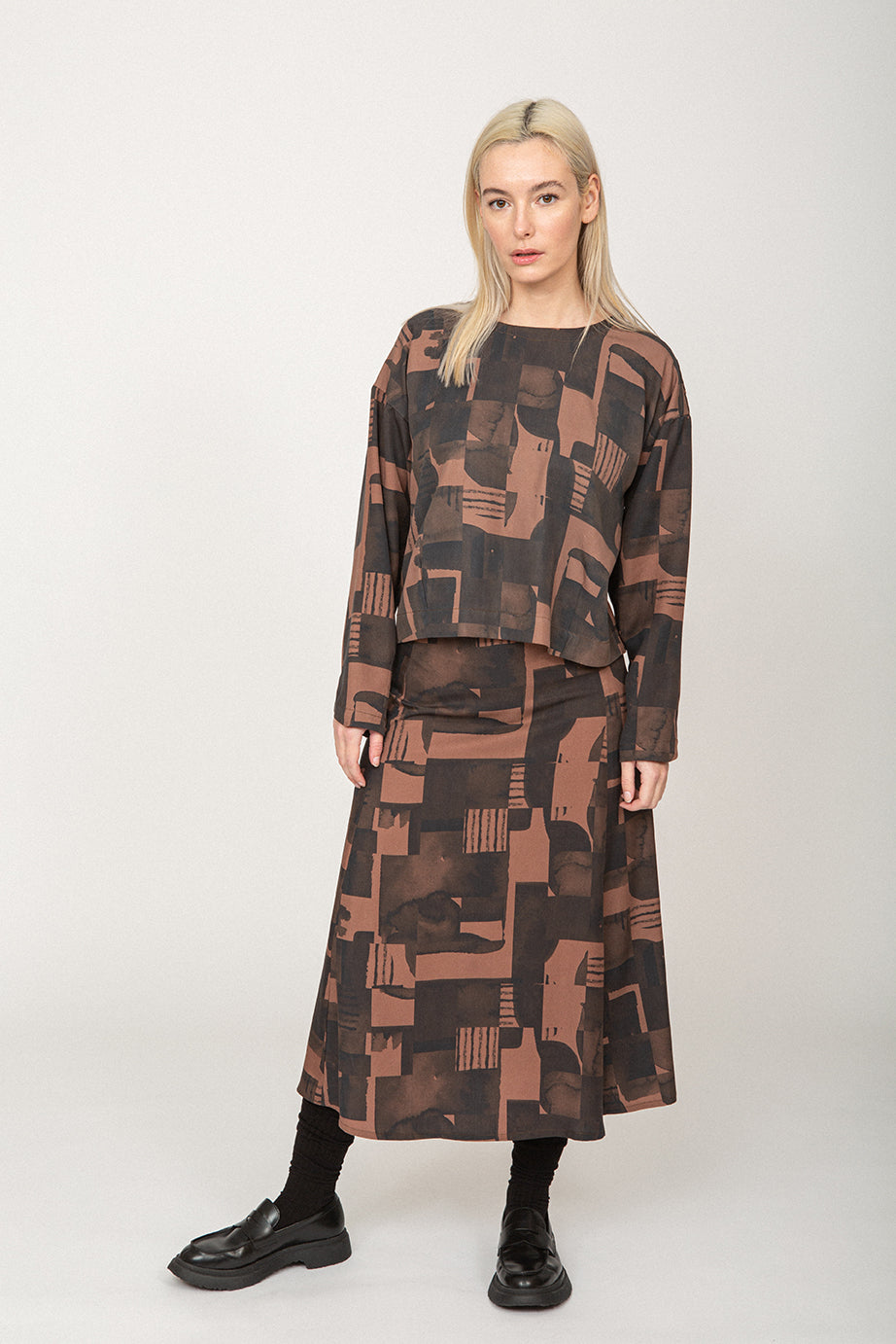 TALA SKIRT ART PRINT