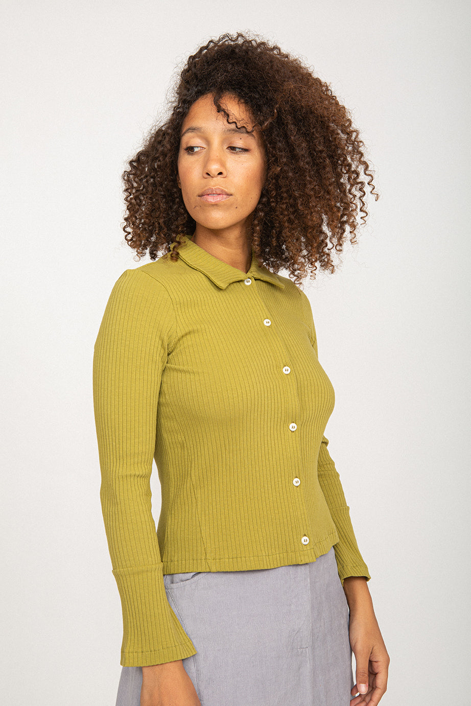 OZA CARDIGAN GREEN