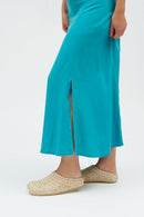 BORNEO SKIRT TURQUOISE