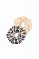 SCRUNCHIES BATAN TAPIOCA+CHECK