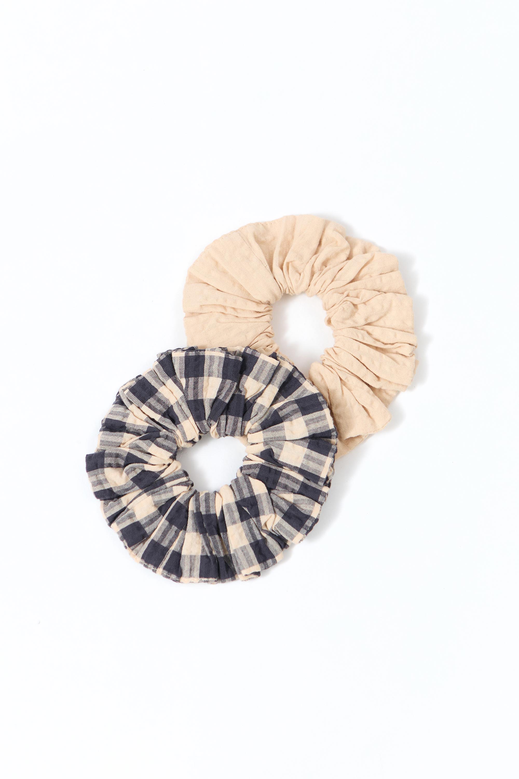 SCRUNCHIES BATAN TAPIOCA+CHECK