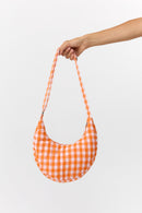 BOLSO TIPO MOONBAG JANNO CHECK ORANGE