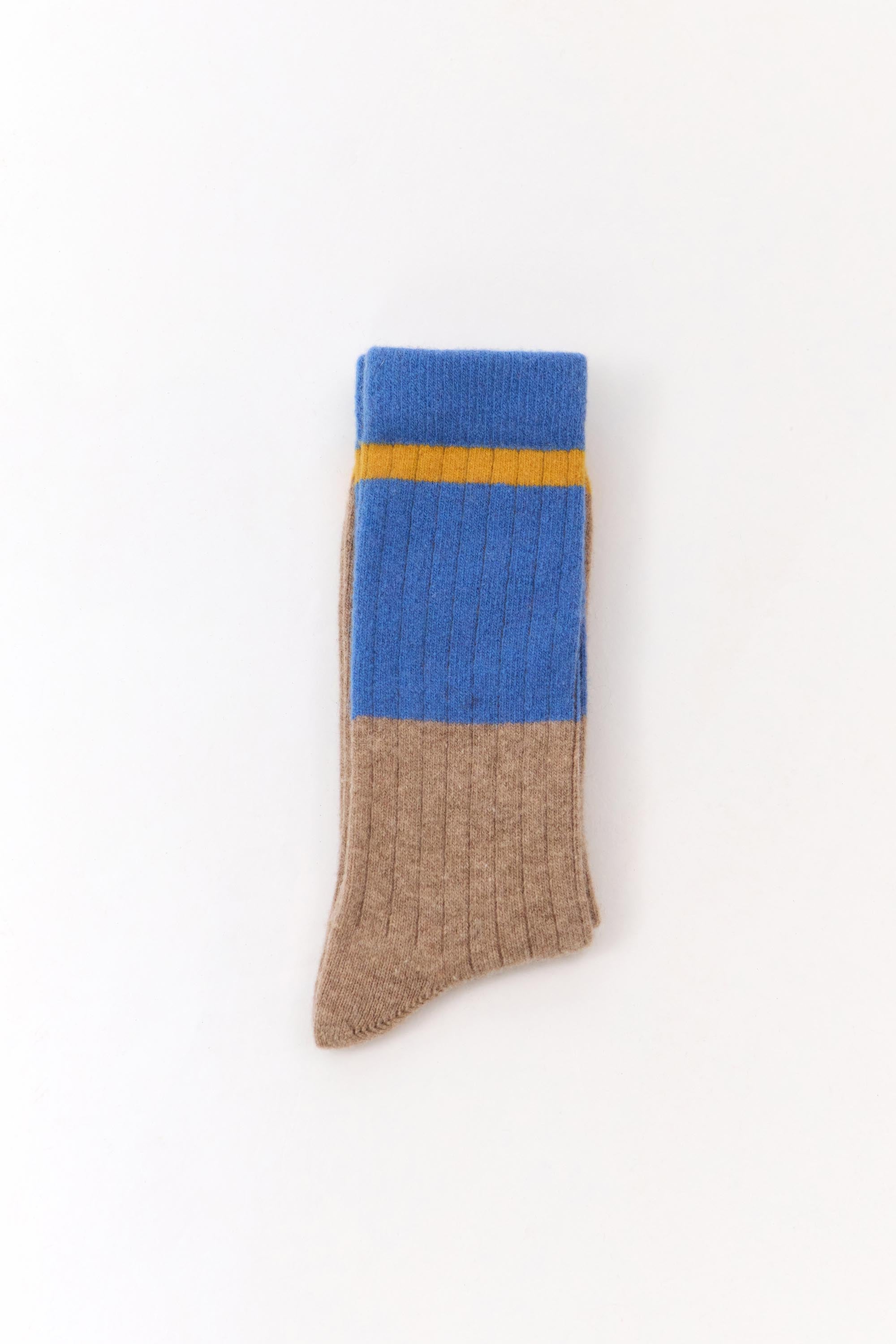 ANDES WOOL SOCKS MUSTARD
