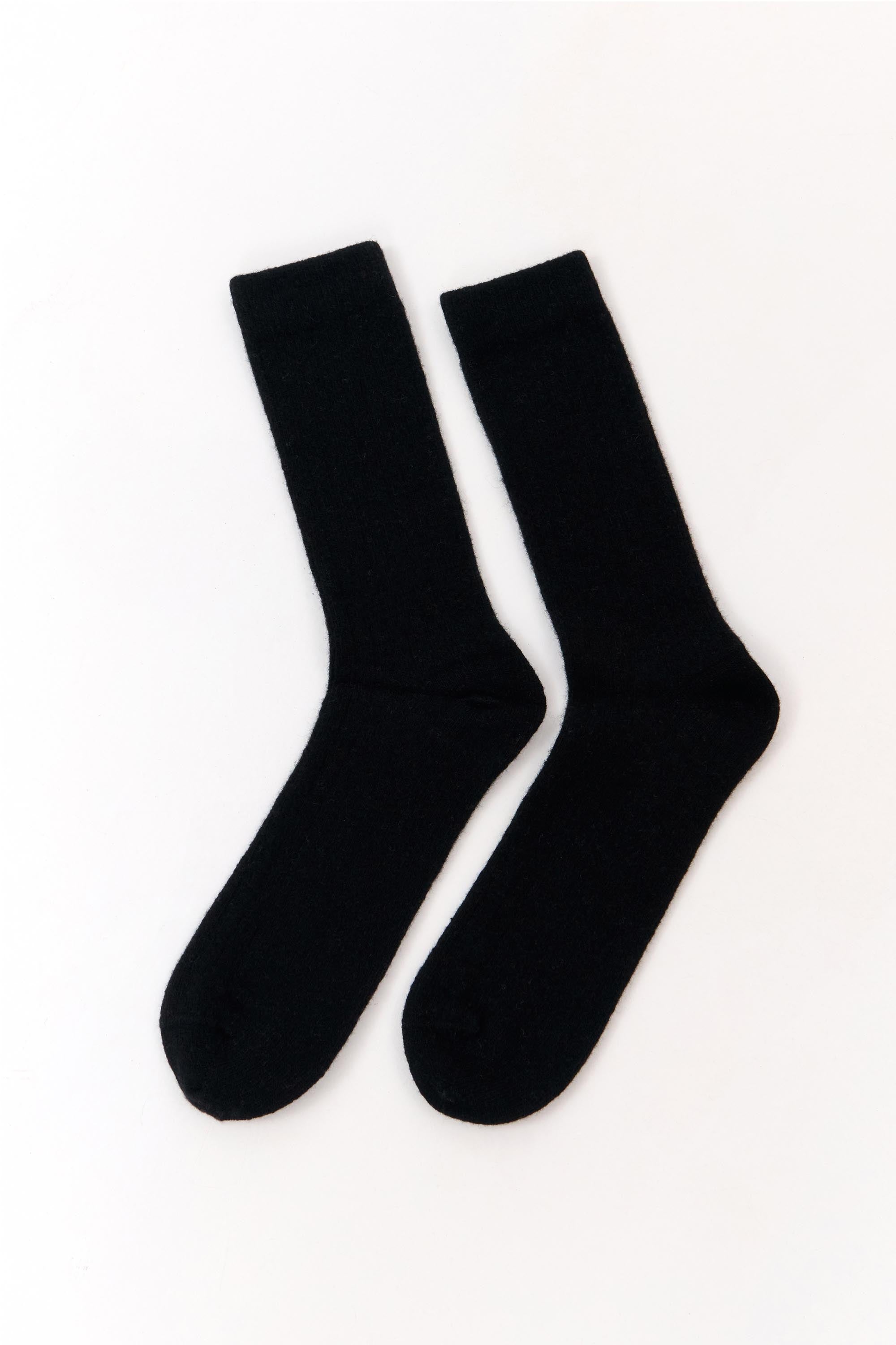 LISOS WOOL SOCKS BLACK