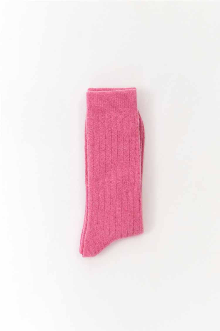 LISOS SOCKS WOOL PINK