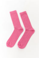 LISOS WOOL SOCKS PINK