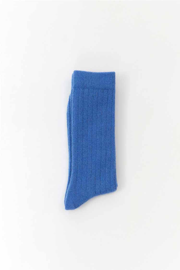 LISOS SOCKS WOOL BLUE