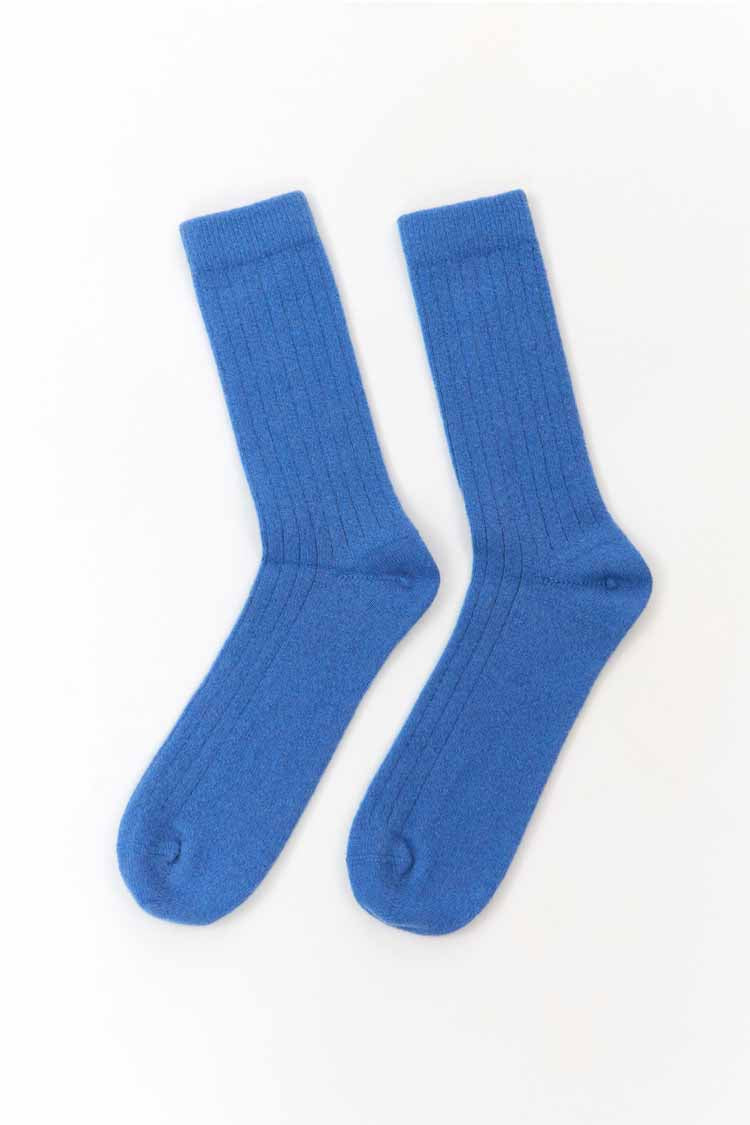 LISOS SOCKS WOOL BLUE