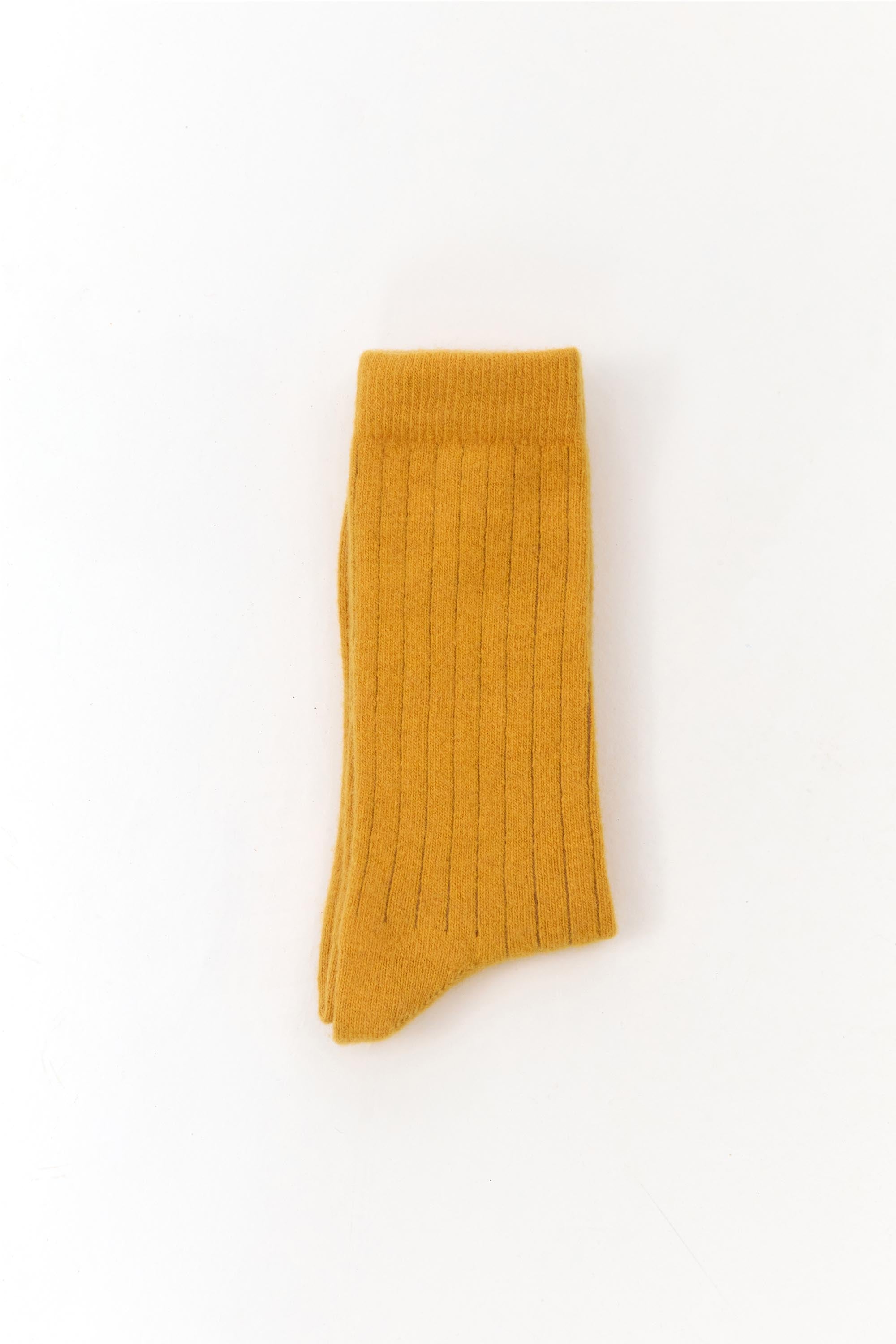 LISOS WOOL SOCKS MUSTARD