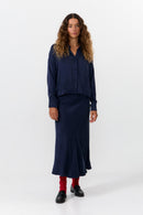 PIA SKIRT DARK BLUE