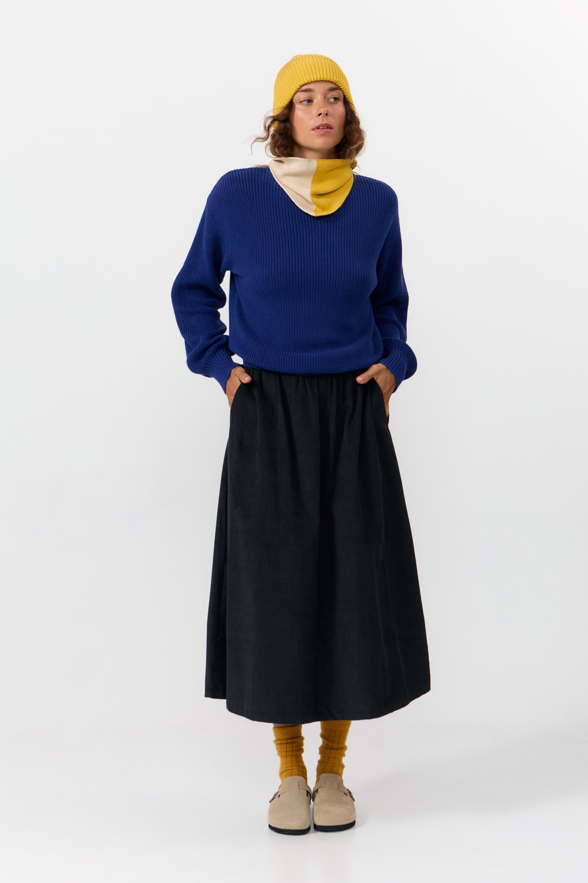 DAX SKIRT CORD BLACK
