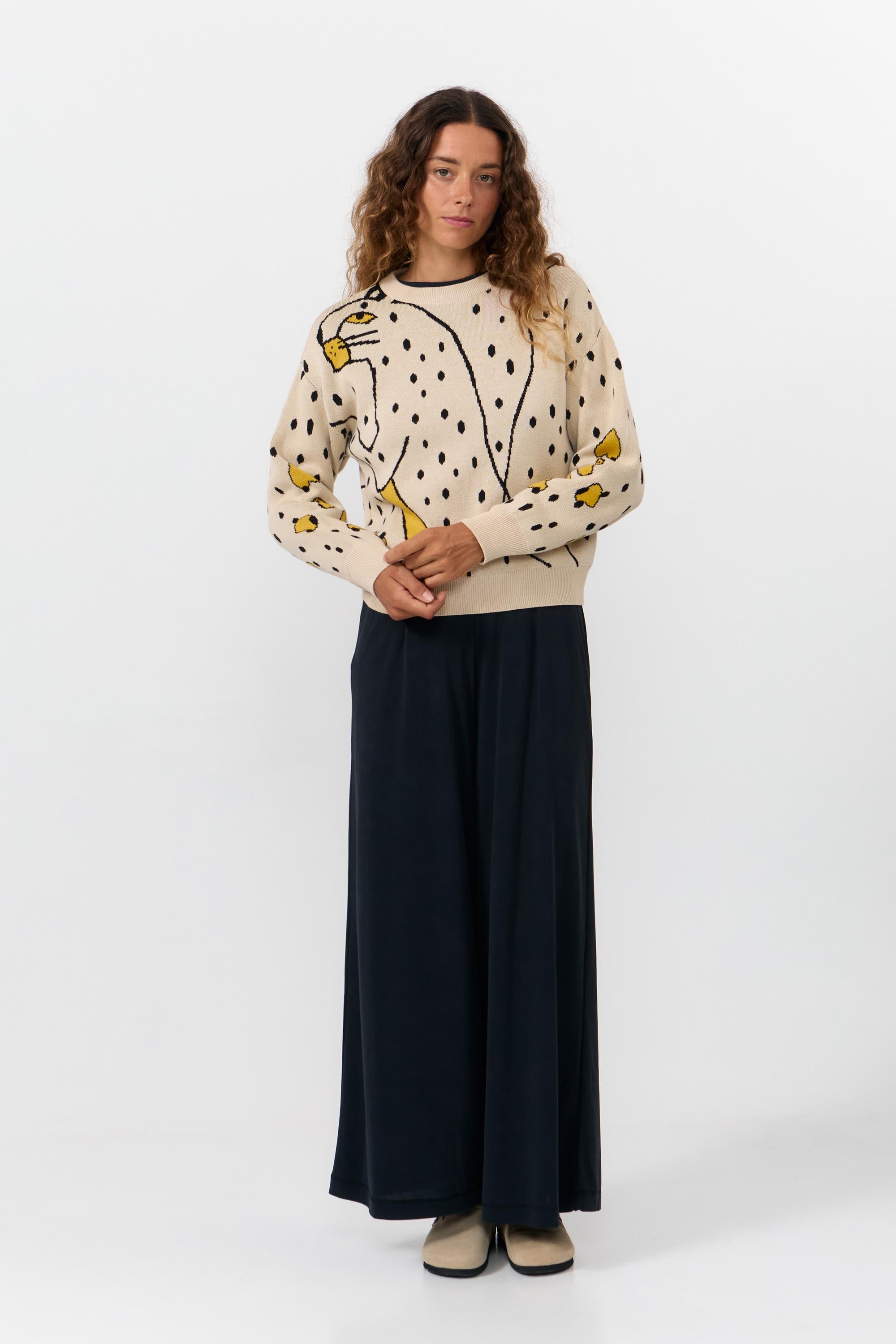 MARIEL JUMPER JACQUARD SPOT