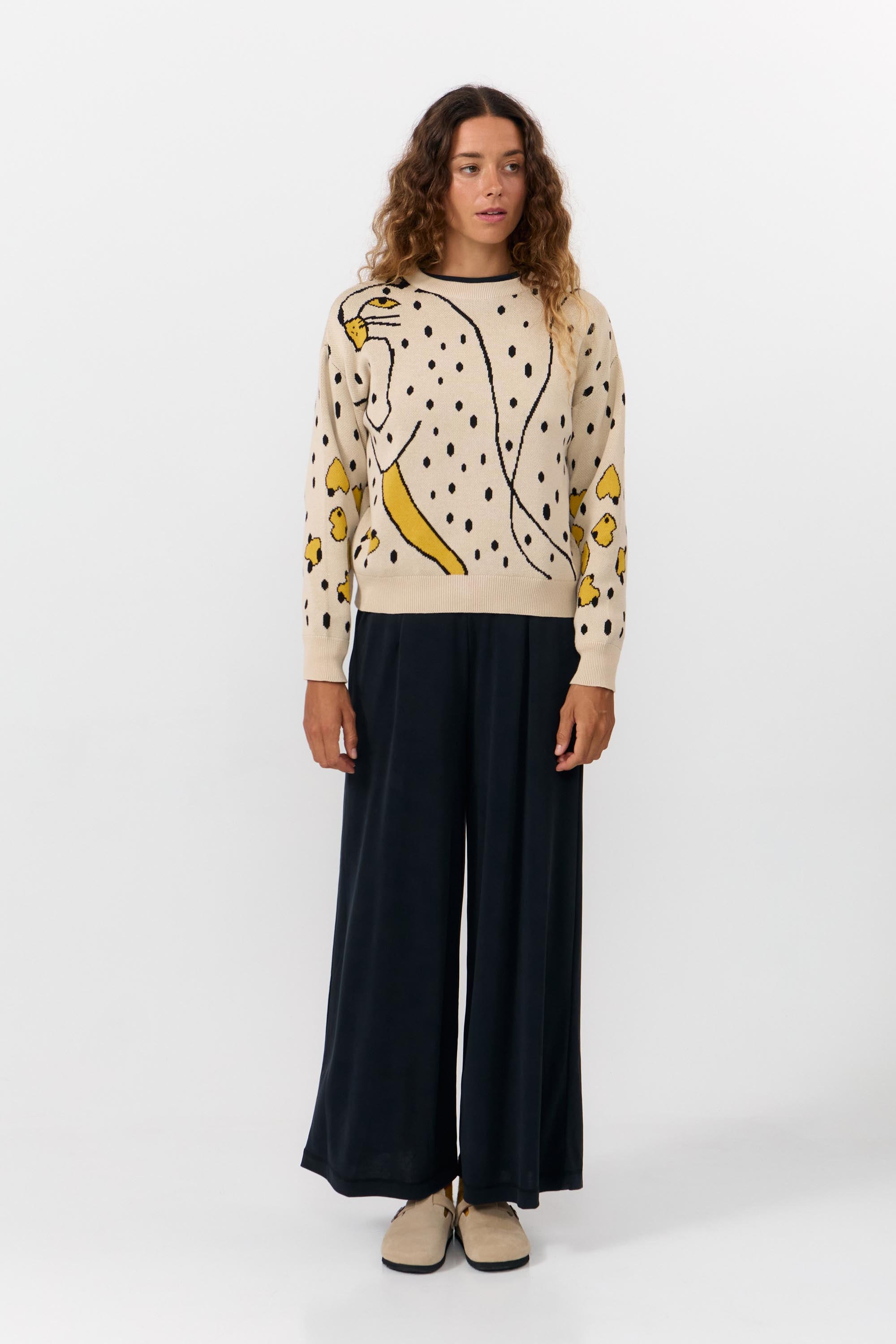 MARIEL JUMPER JACQUARD SPOT