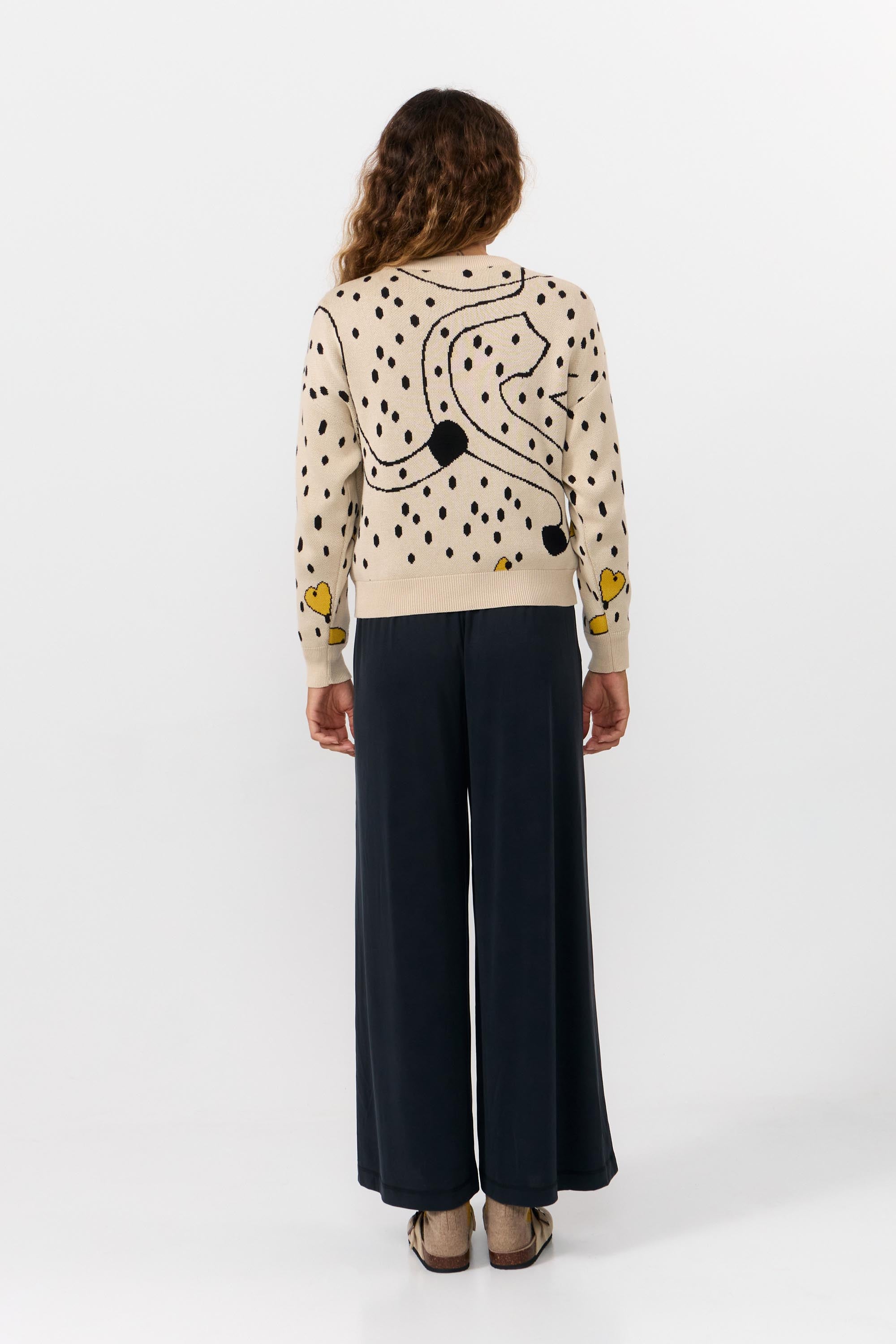 MARIEL JUMPER JACQUARD SPOT