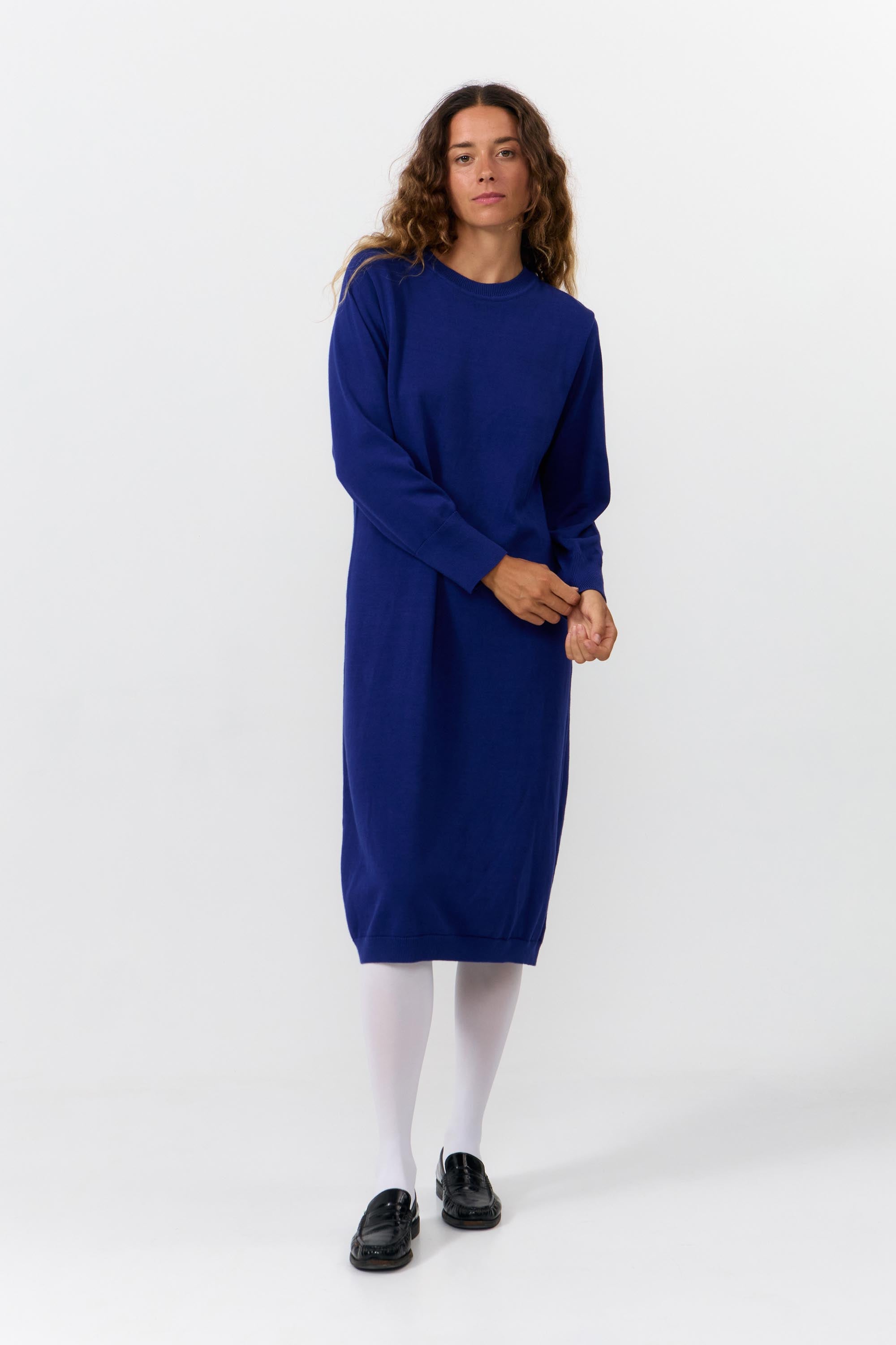 KENT DRESS ROYAL BLUE