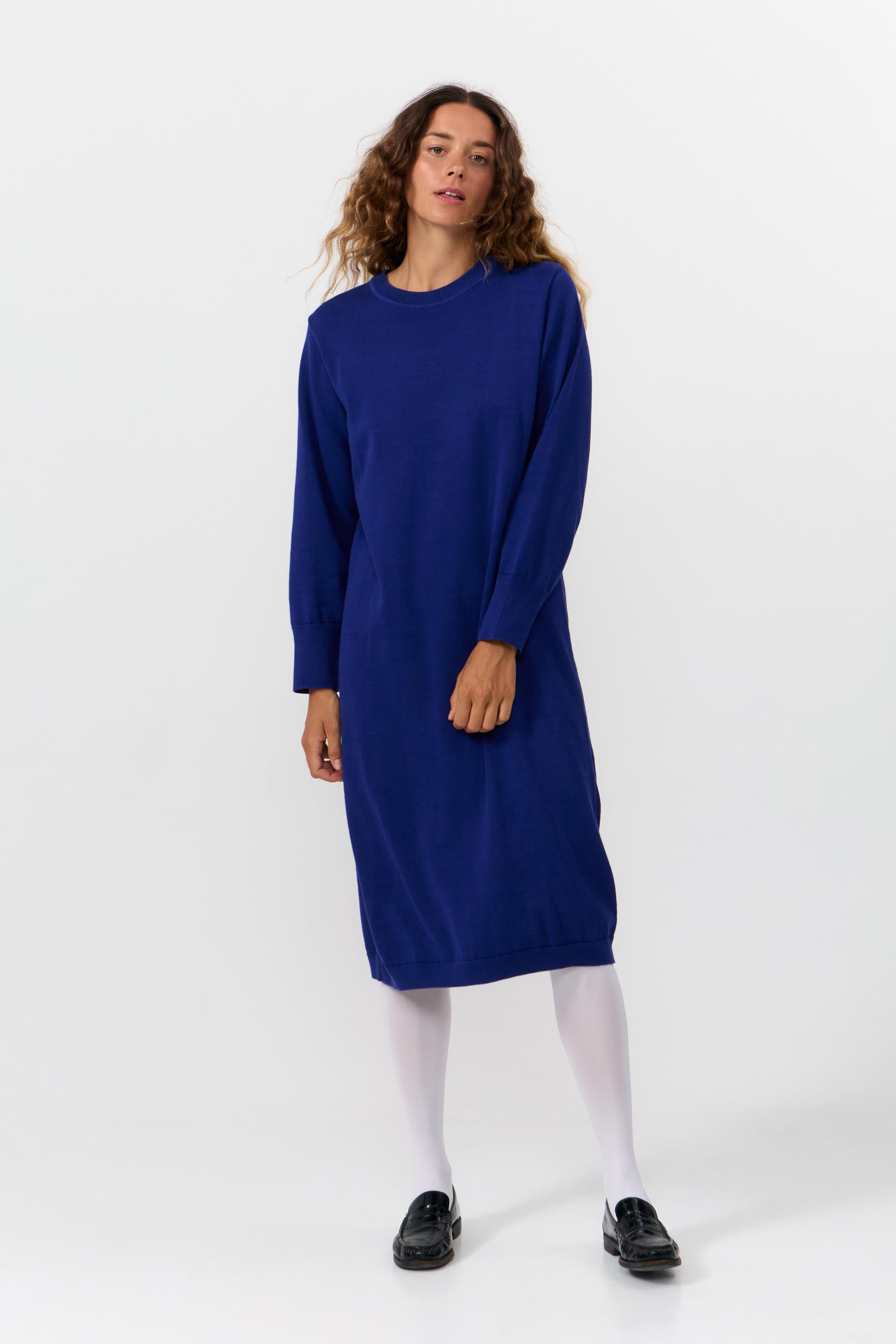 KENT DRESS ROYAL BLUE