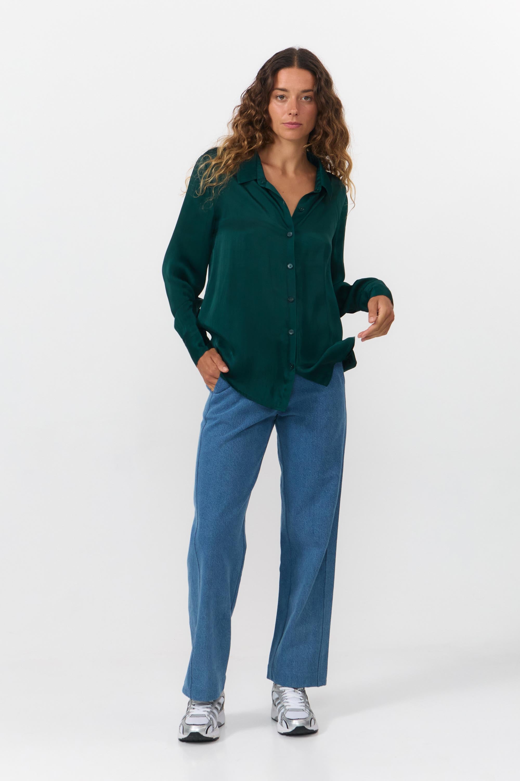 TINY SHIRT DARK GREEN