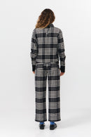 SENS SHIRT FLANNEL CHECK BLACK