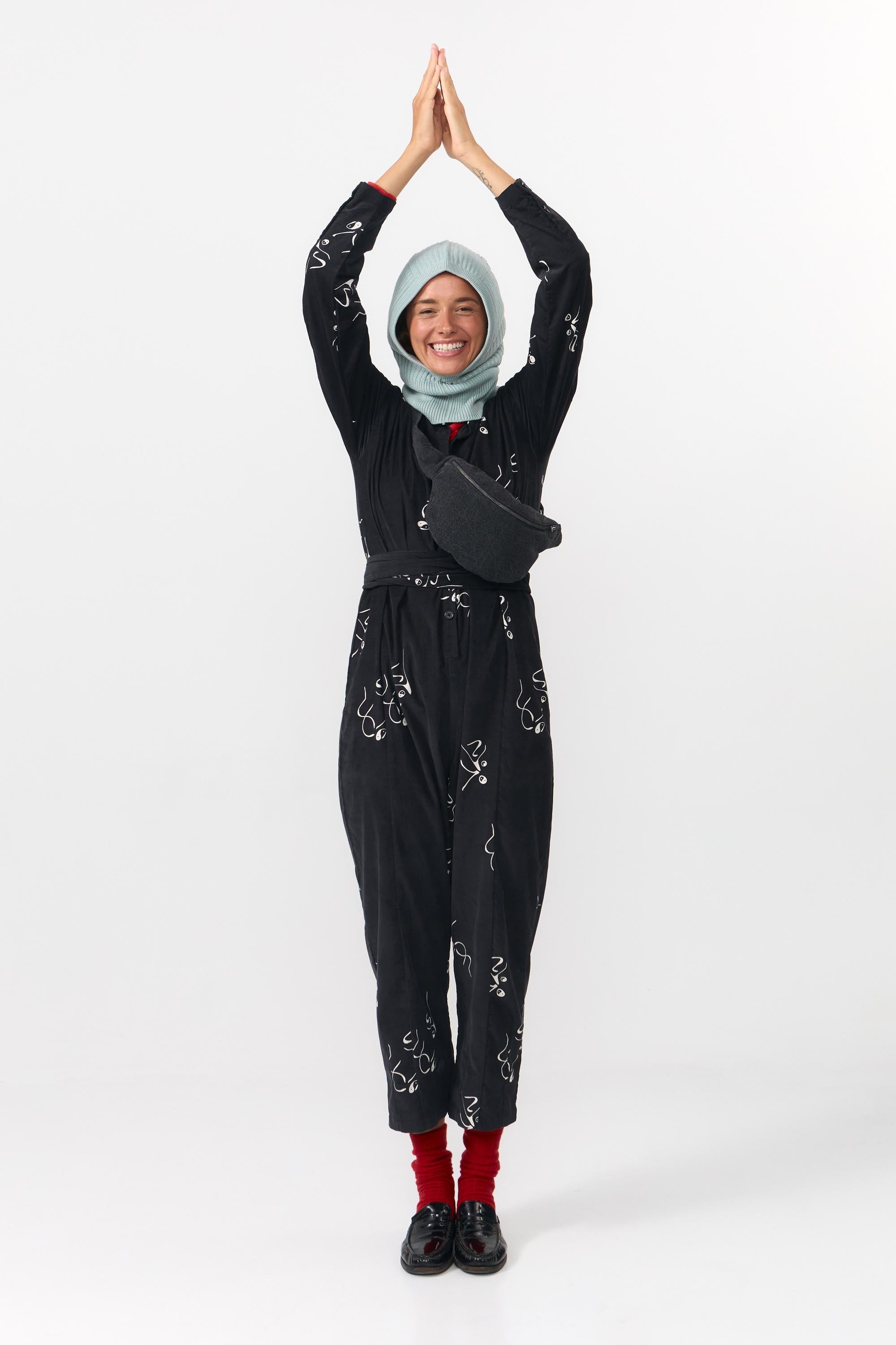 MASSY JUMPSUIT PRINT DANCERS