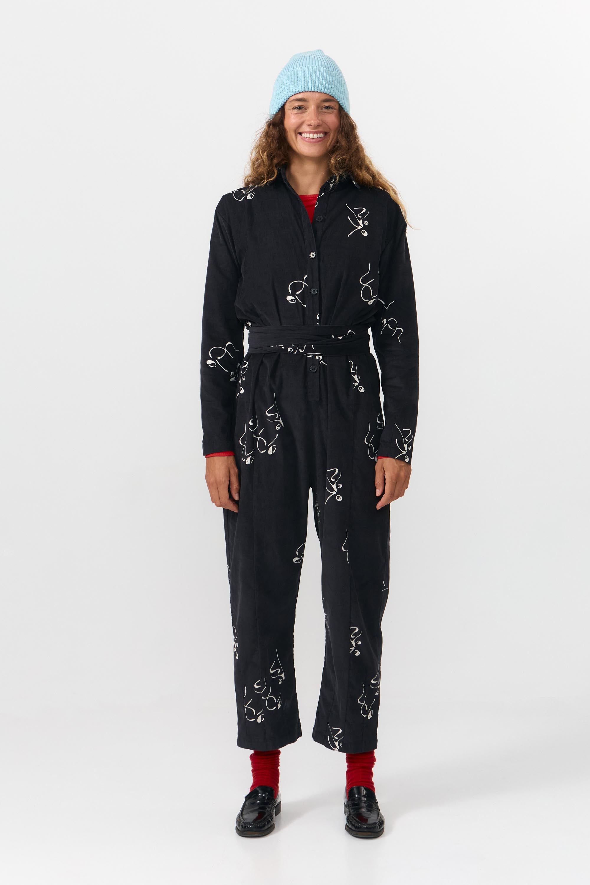 MASSY JUMPSUIT PRINT DANCERS