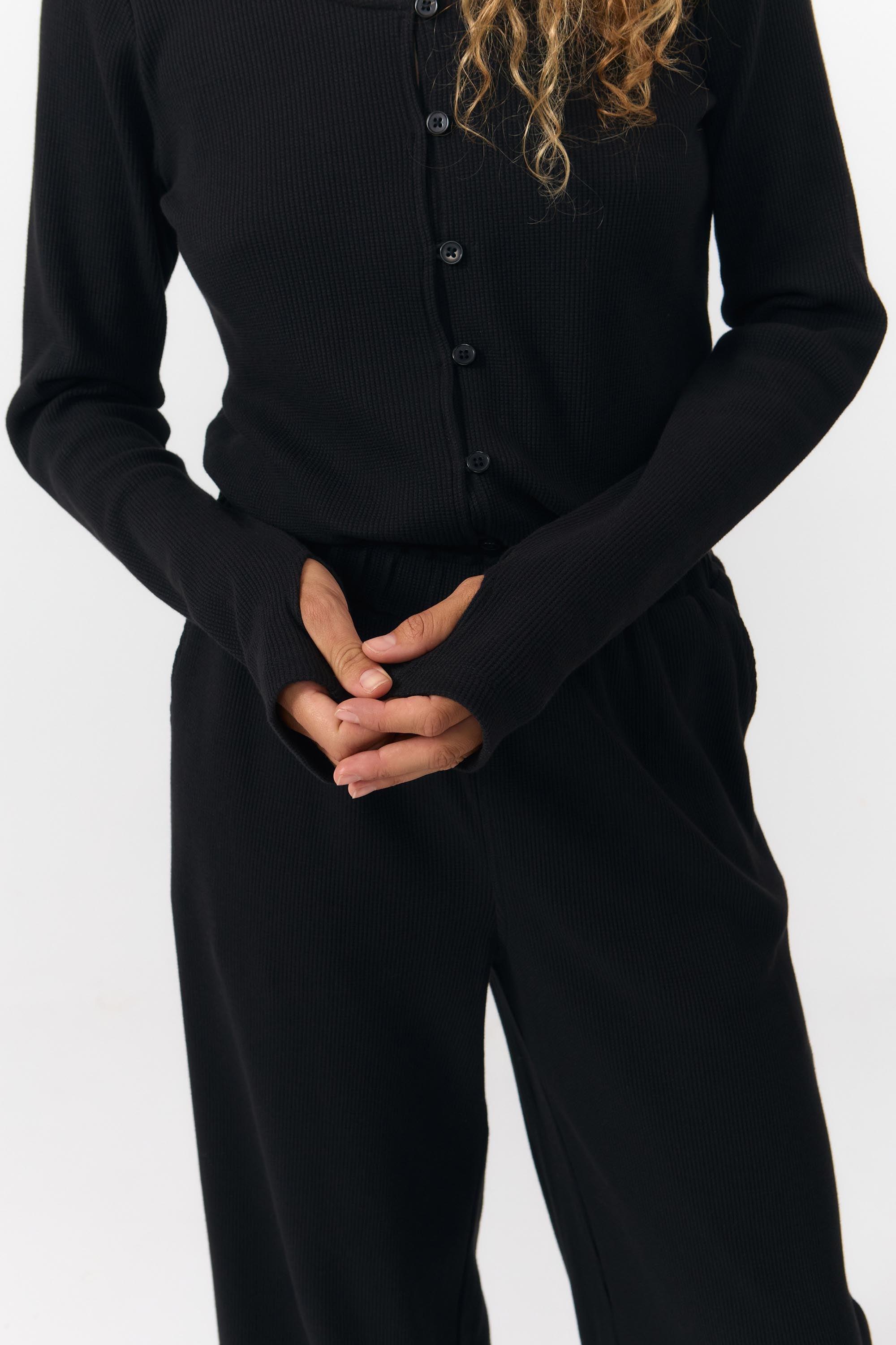LISLE TOP BLACK