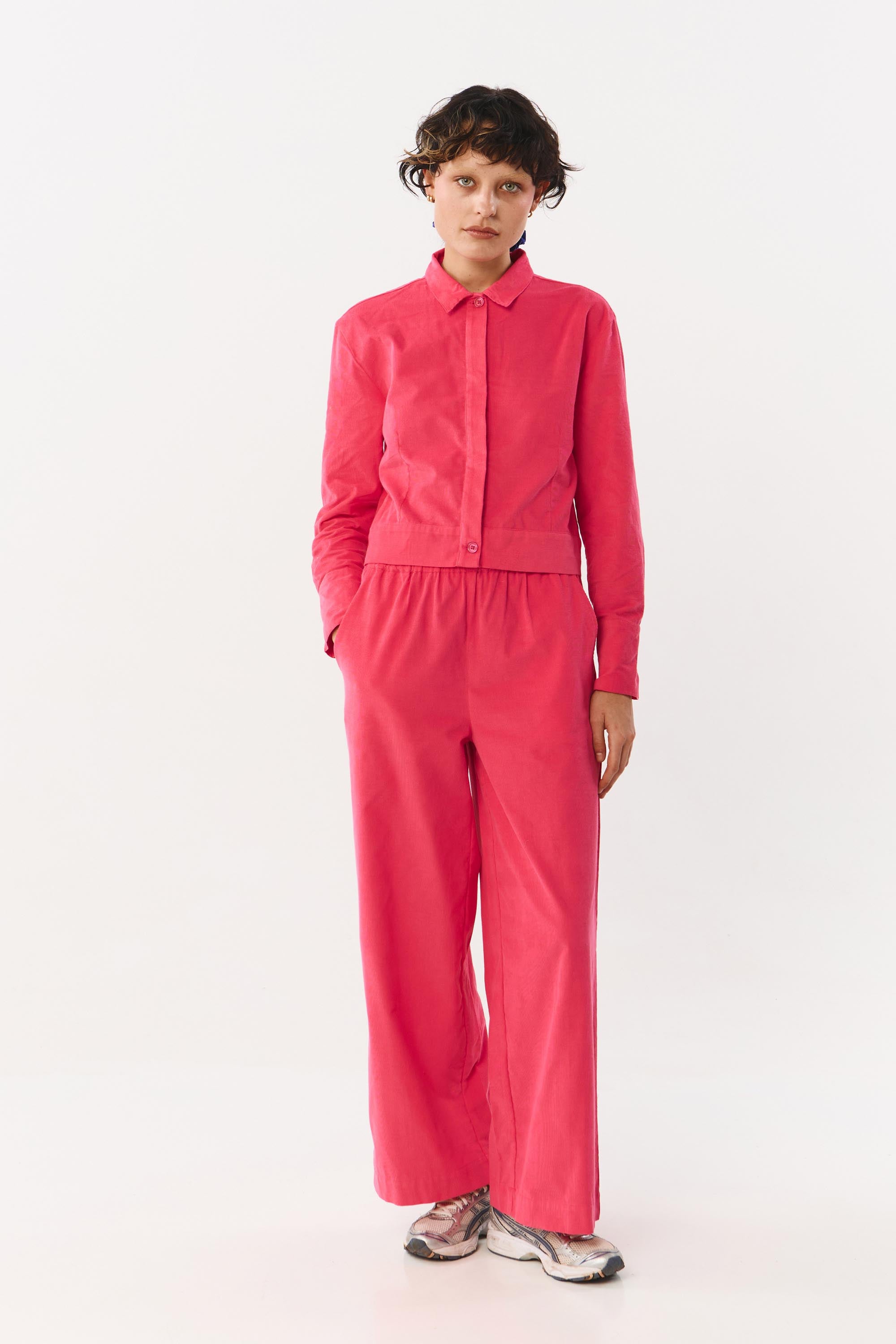 LURE SHIRT CORD PINK