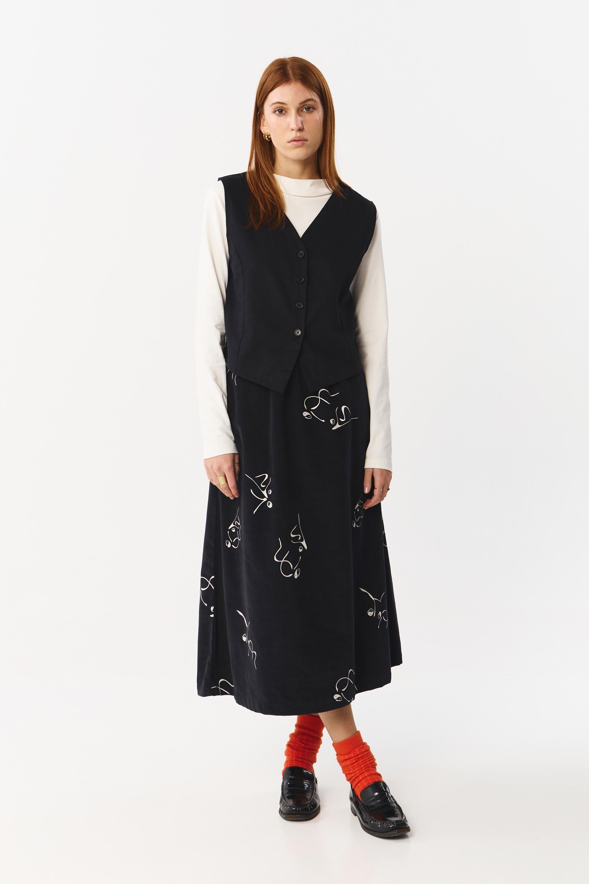YUMA VEST SATIN BLACK