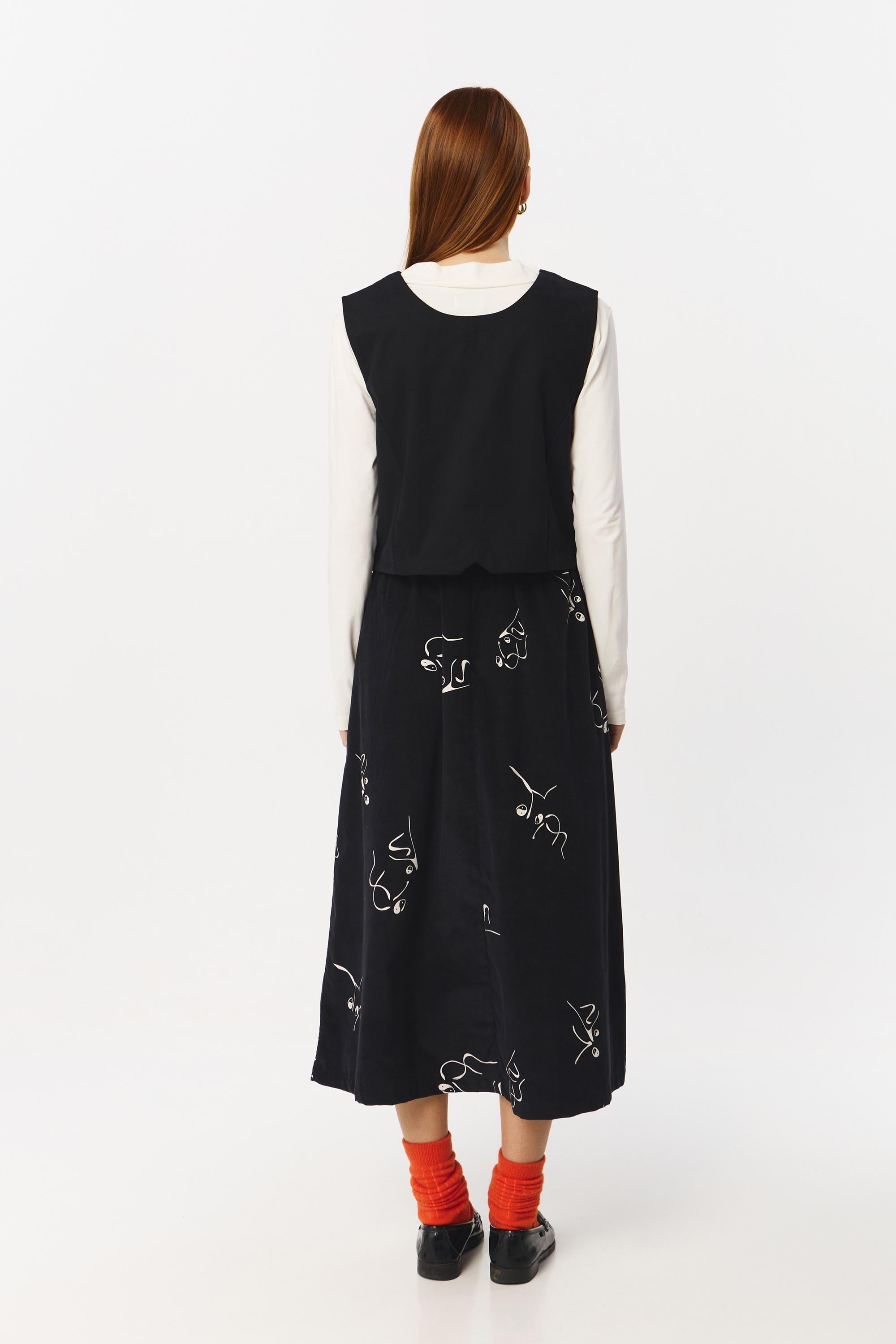 YUMA VEST SATIN BLACK