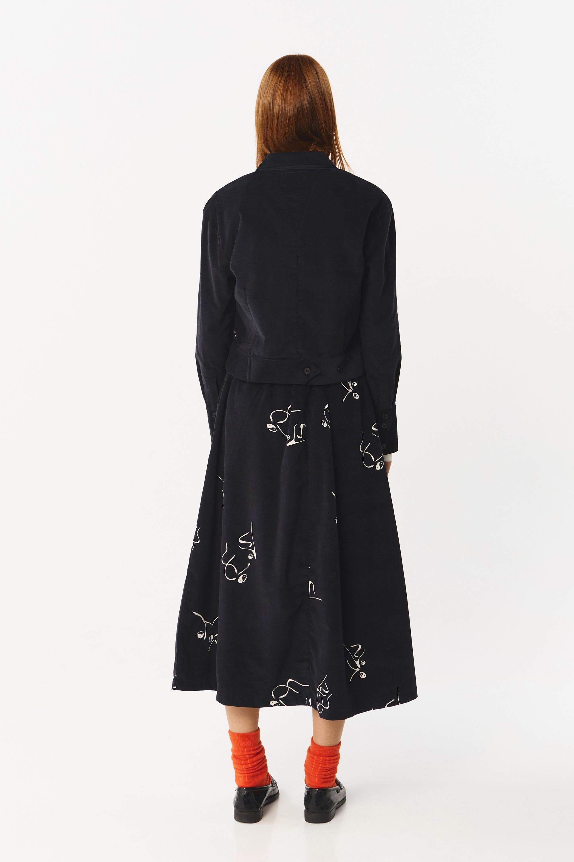 LURE SHIRT CORD BLACK