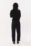 CANNES PANTS SATIN BLACK