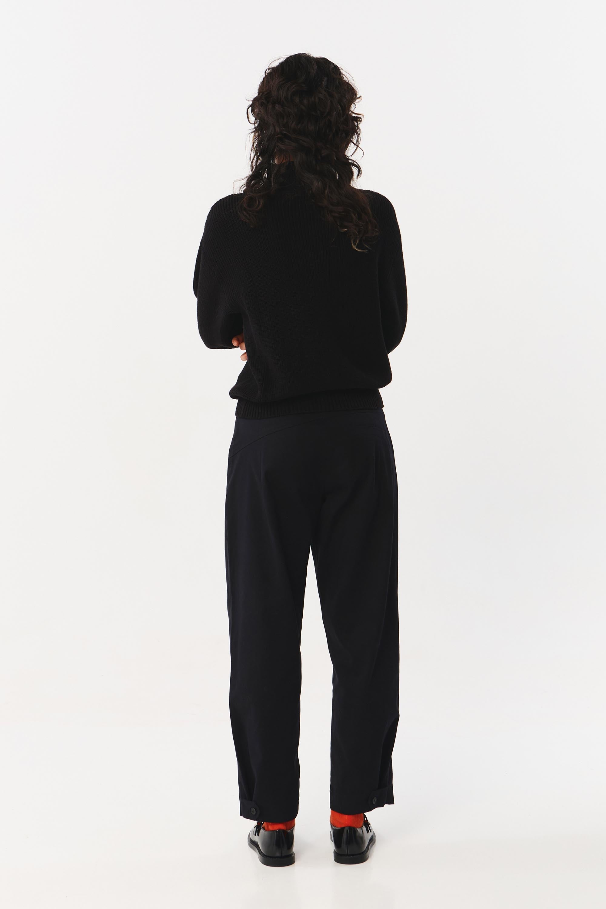 CANNES PANTS SATIN BLACK