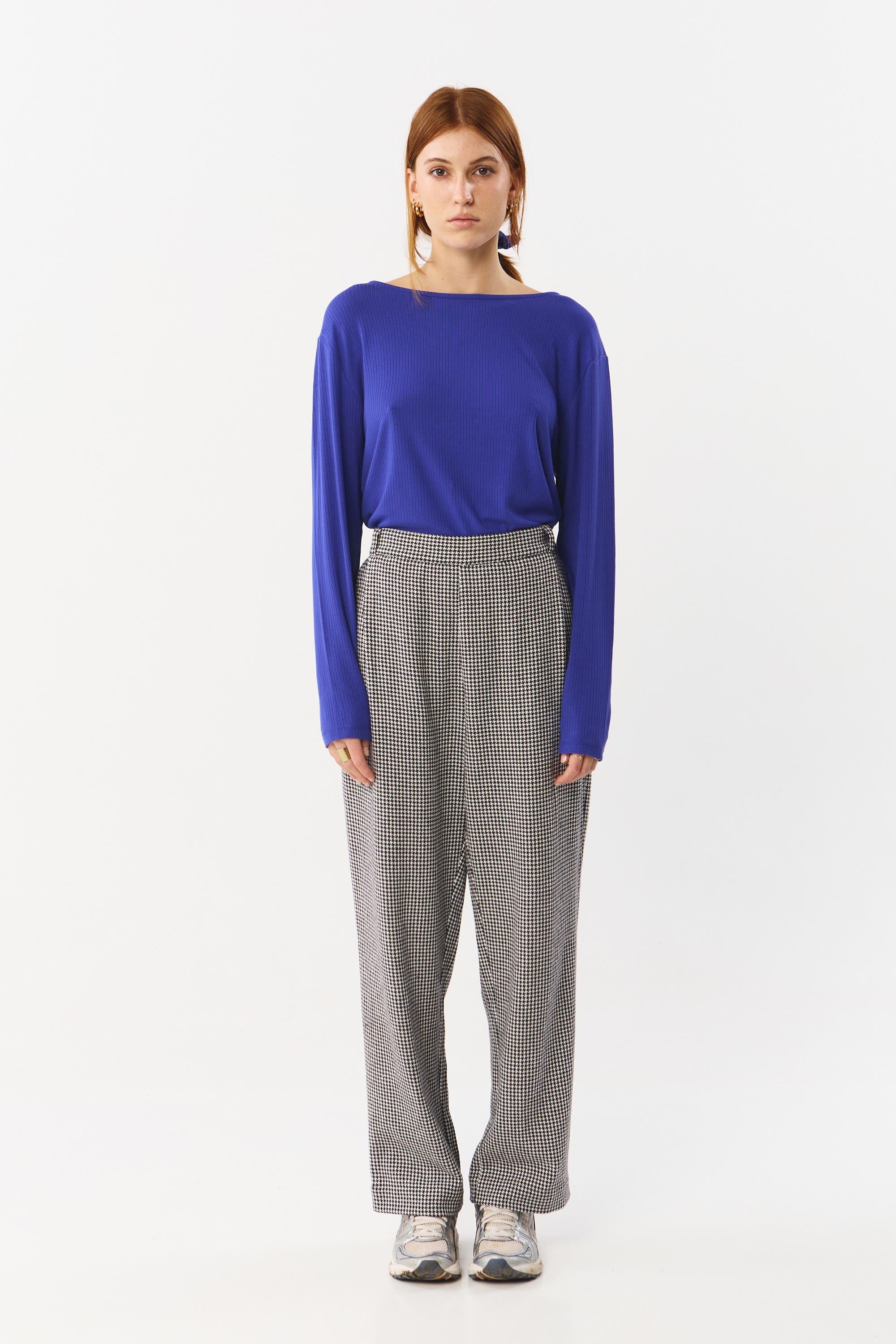 JOPLIN PANTS HOUNDSTOOTH