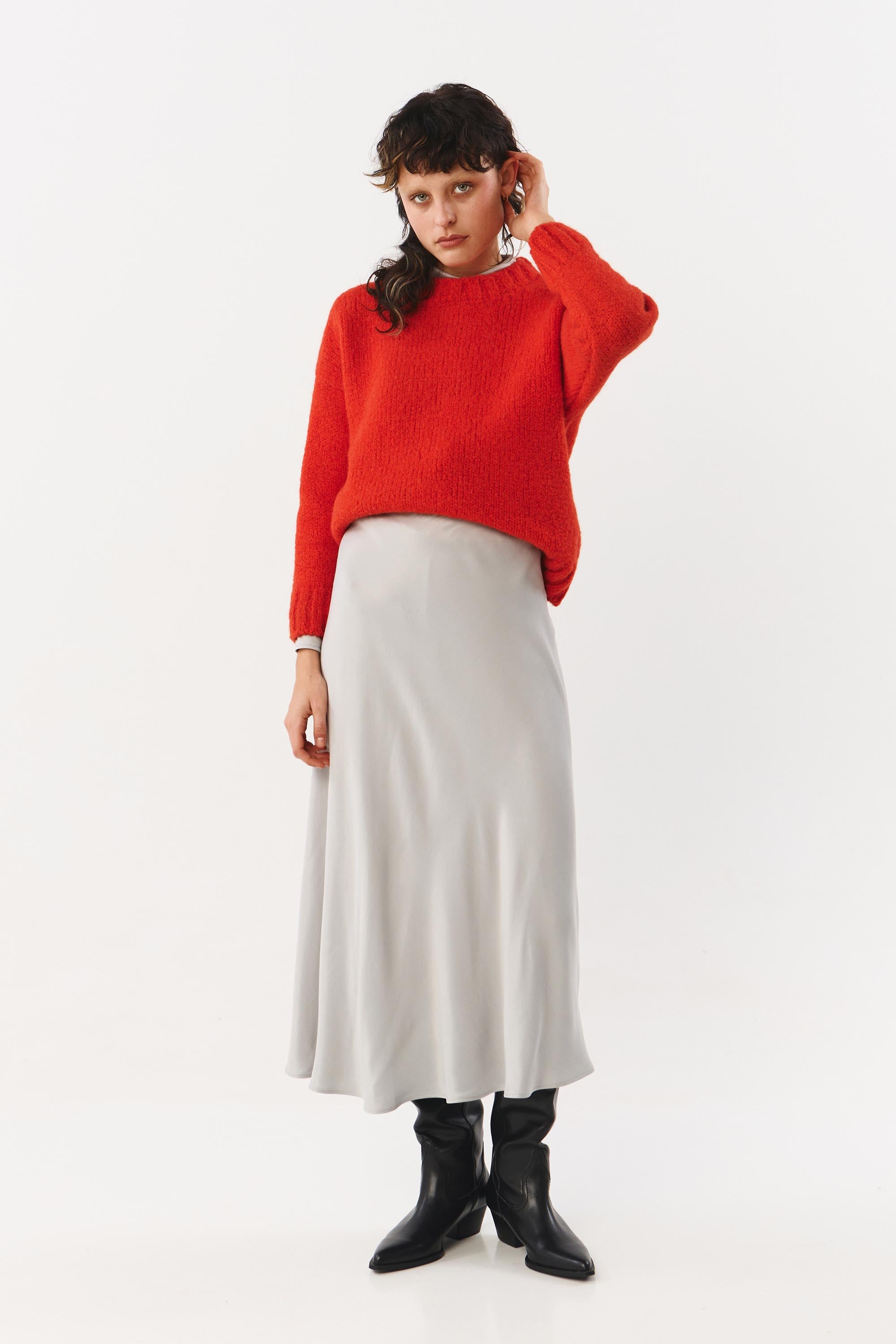 PIA SKIRT GREY