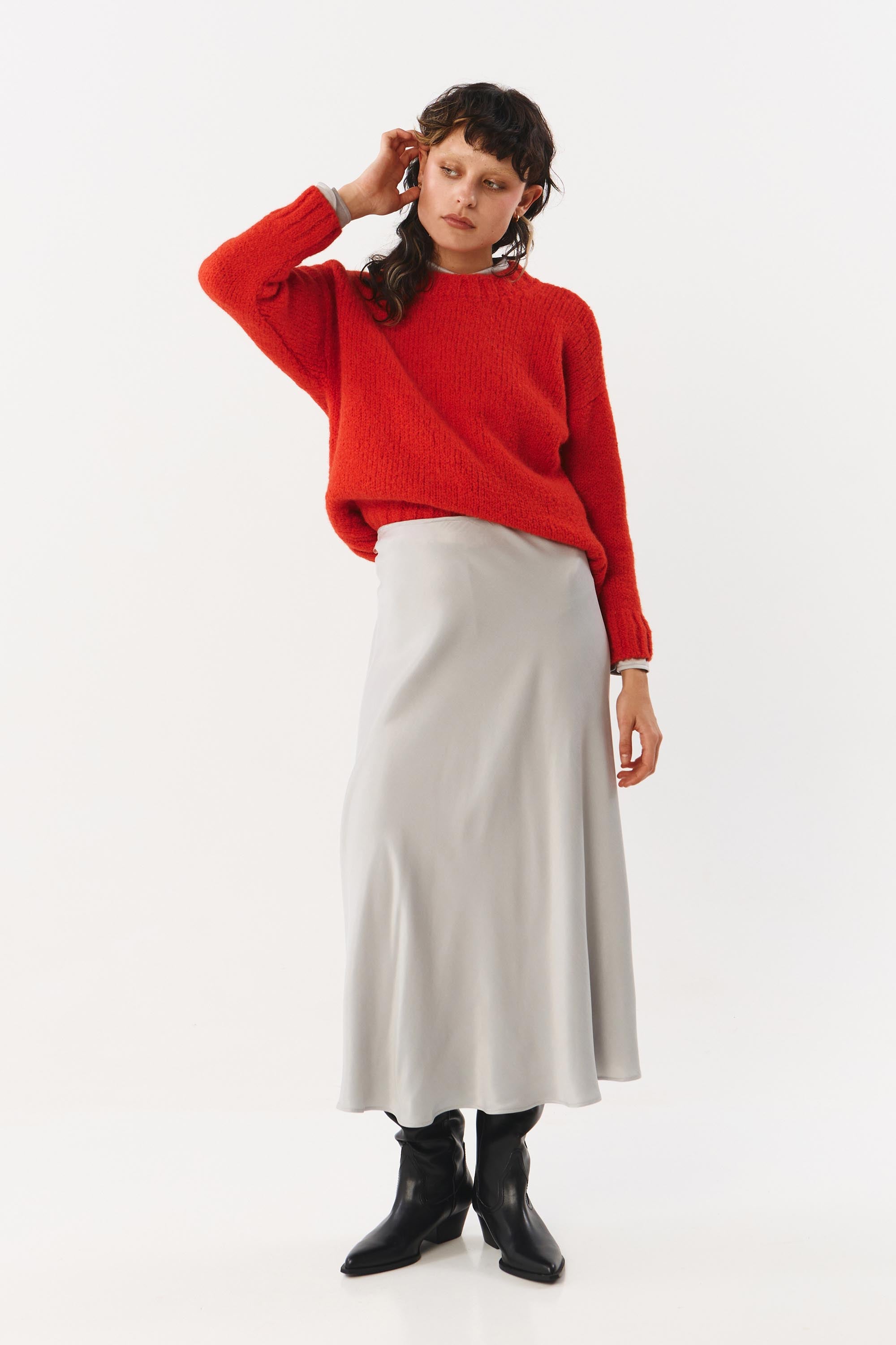 PIA SKIRT GREY