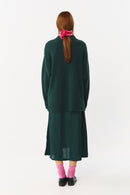 NUN JUMPER DARK GREEN