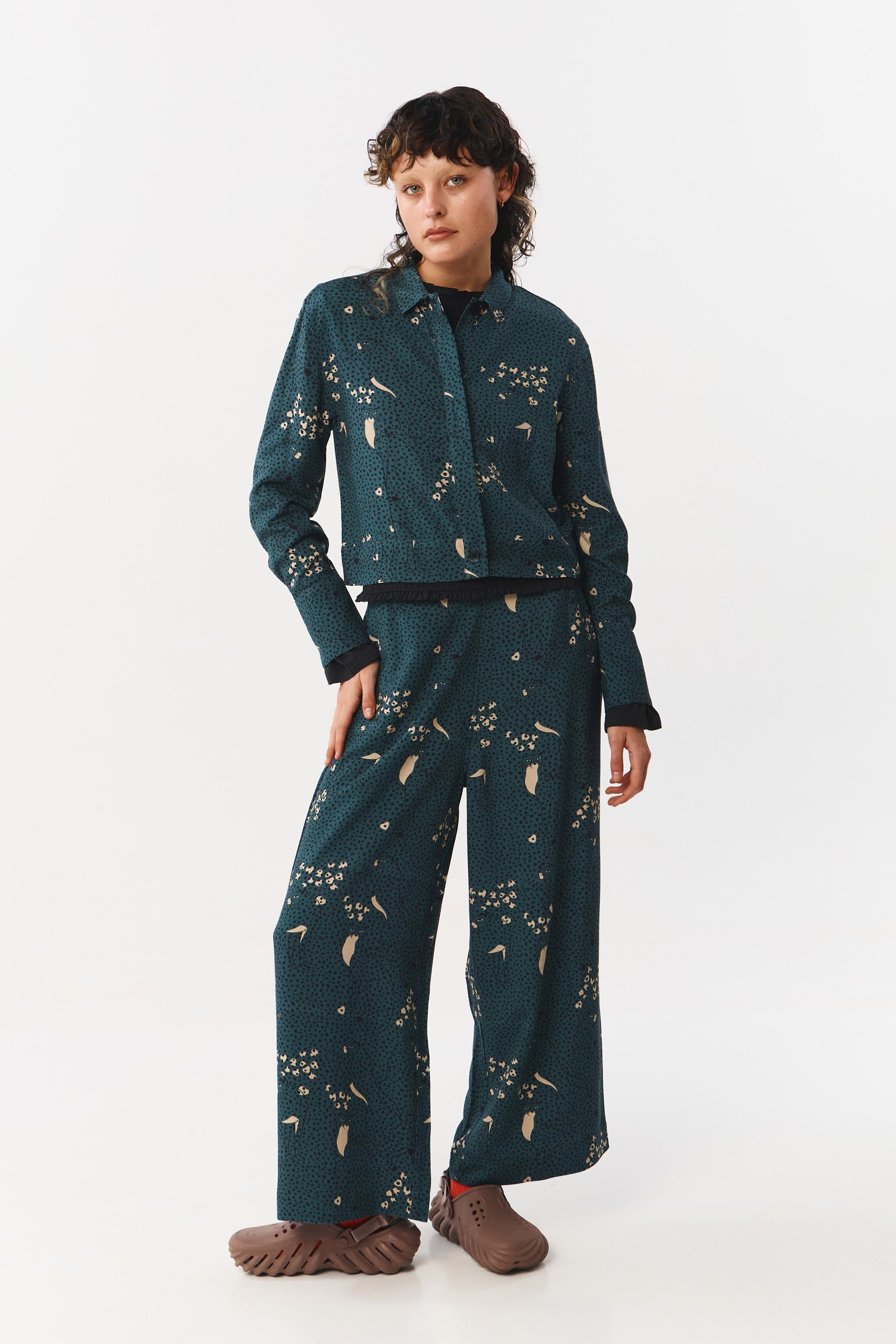 LURE SHIRT VISCOSE PRINT SPOT
