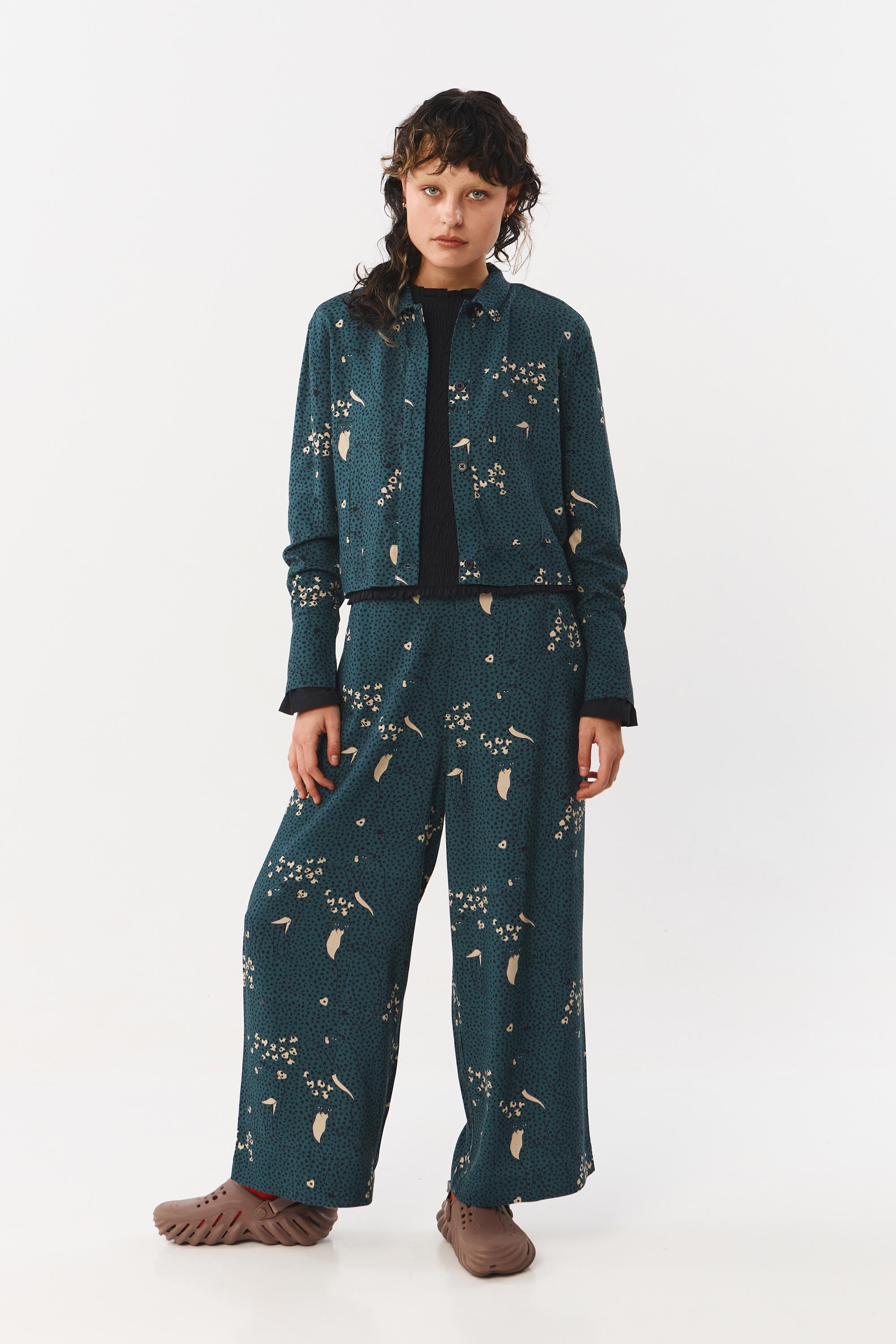 LURE SHIRT VISCOSE PRINT SPOT