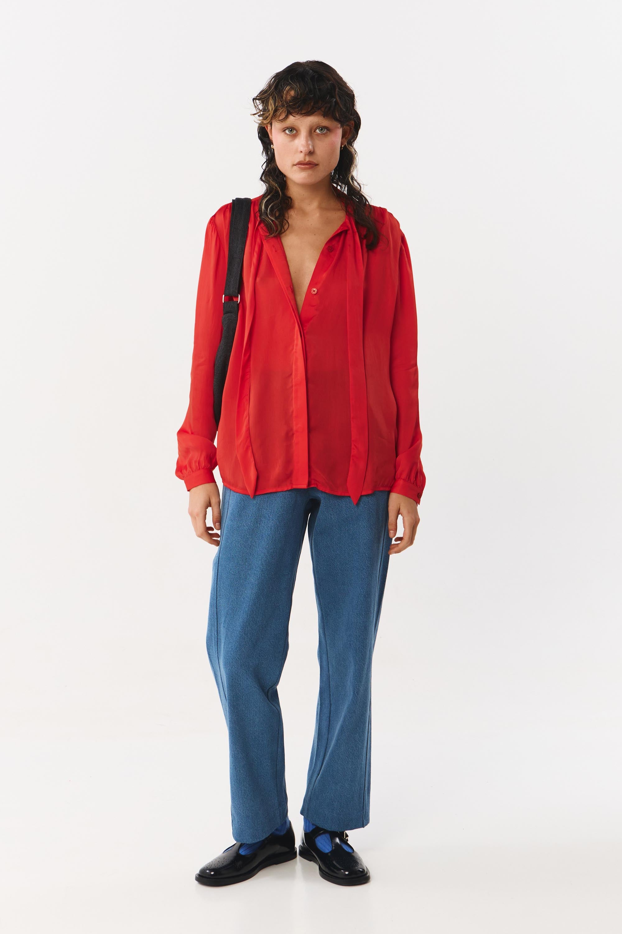 LAON BLOUSE RED