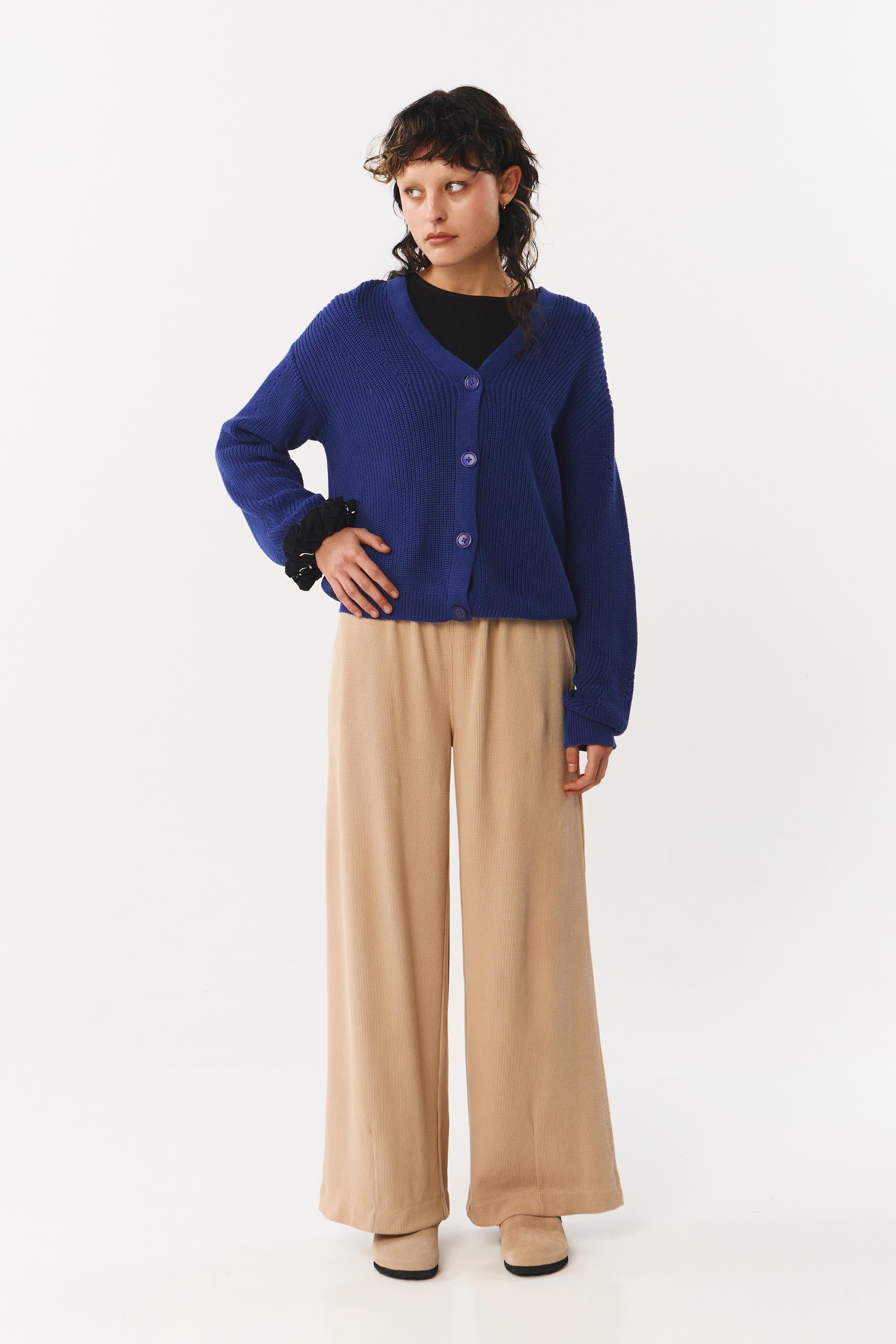 LOA CARDIGAN ROYAL BLUE