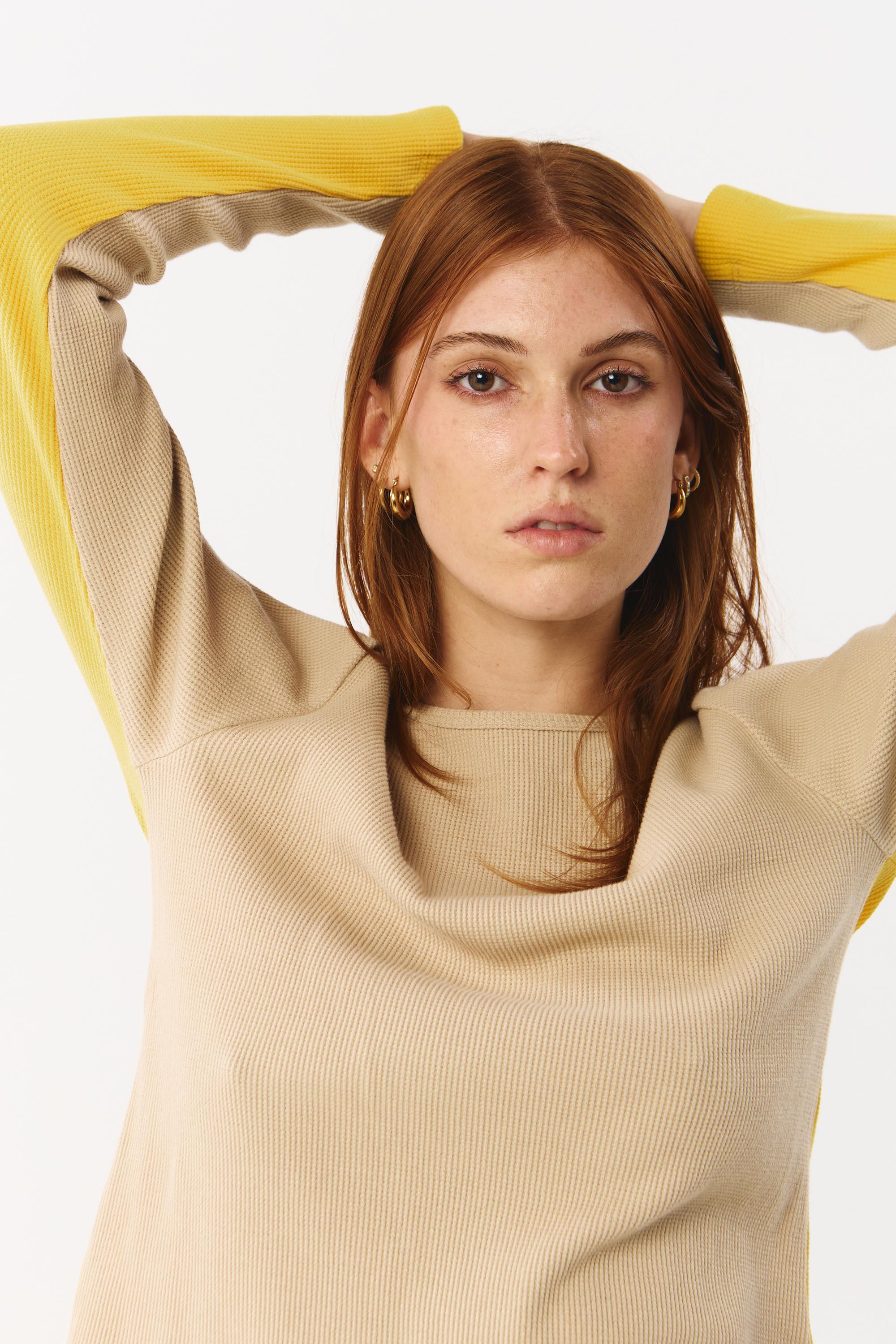 ALBI TOP BICOLOR MUSTARD
