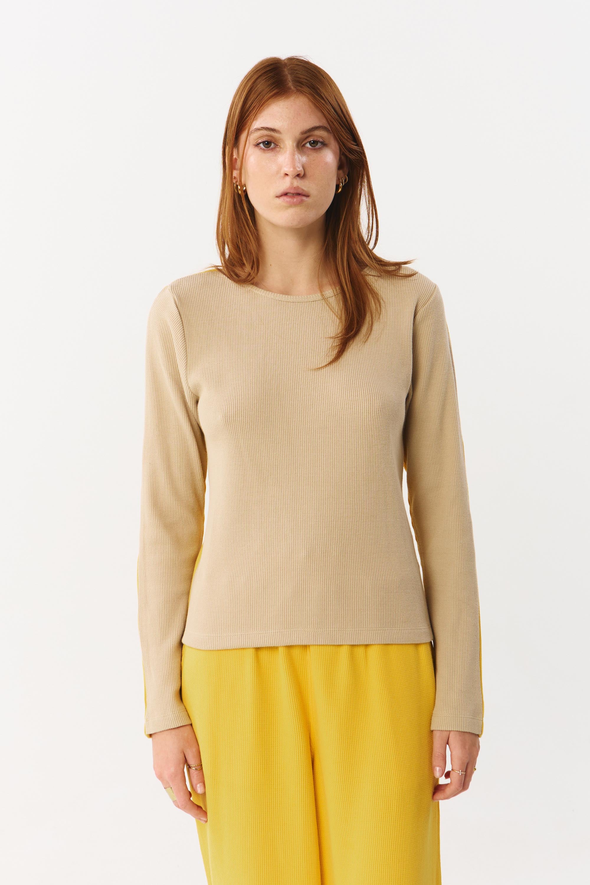 ALBI TOP BICOLOR MUSTARD