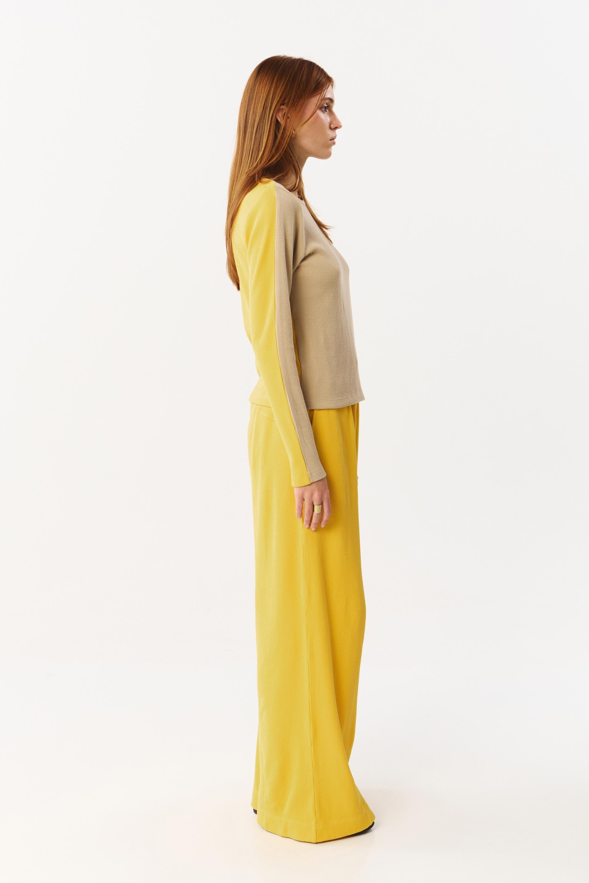 ALBI TOP BICOLOR MUSTARD