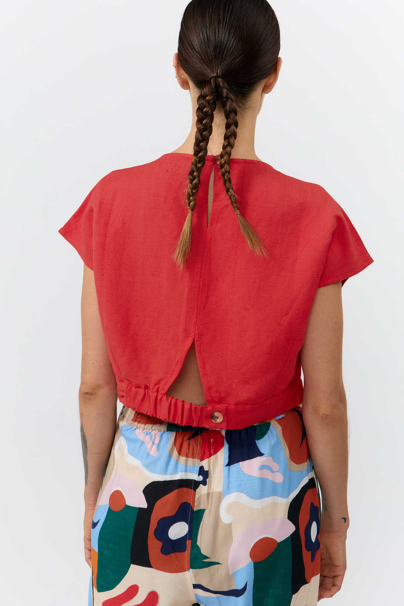 HEBRON TOP RED